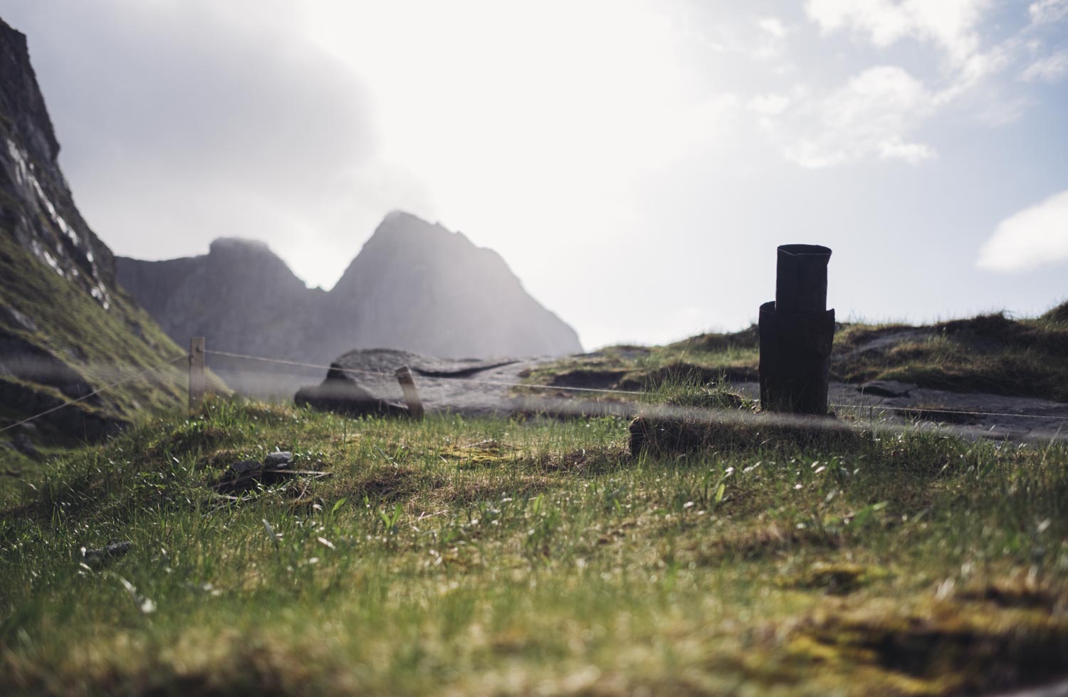 lofoten kvalvika beach cottage photography